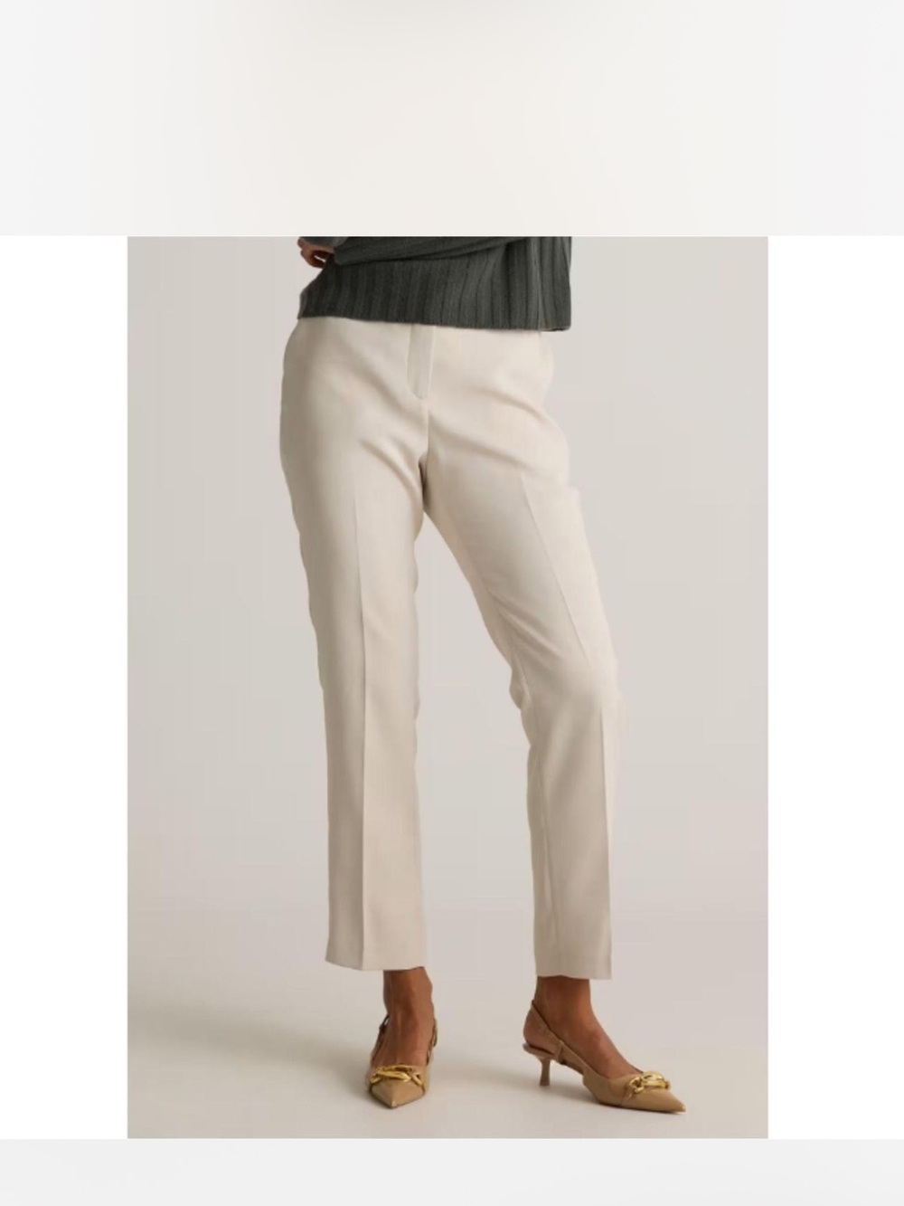 Quince‎ Stretch Crepe Ankle Pants